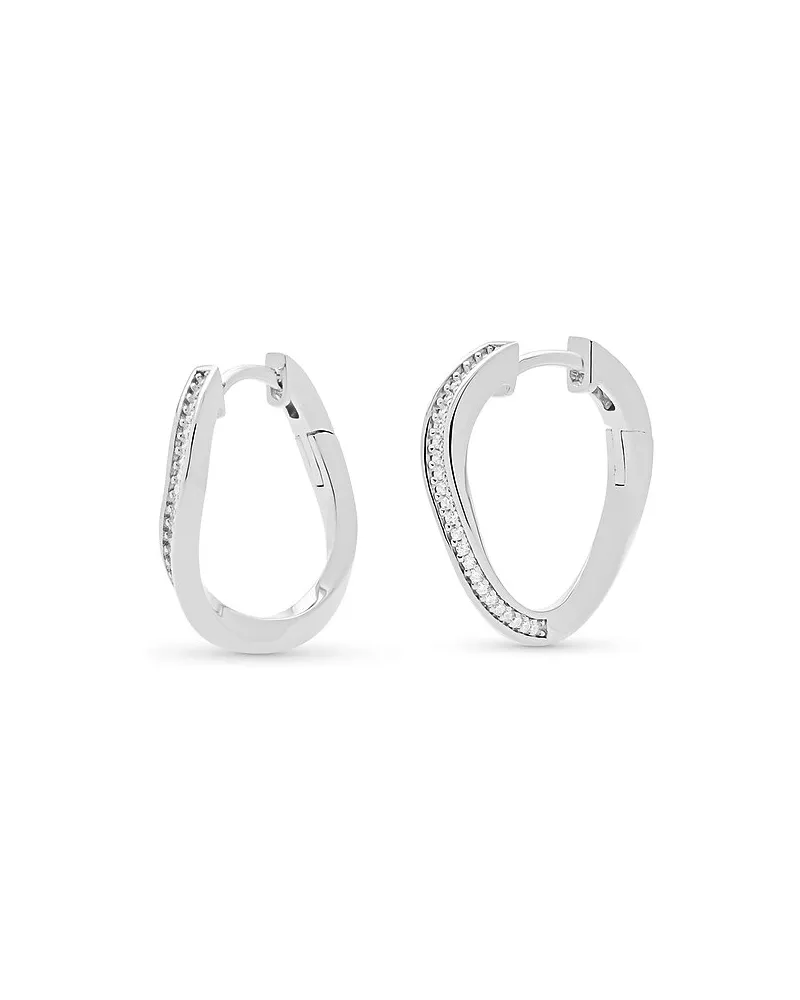 JETTE Creolen TWISTED SUN Silber