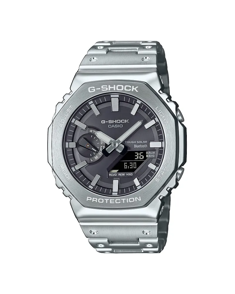 Casio Damenuhr G-SHOCK Small Classic Silber