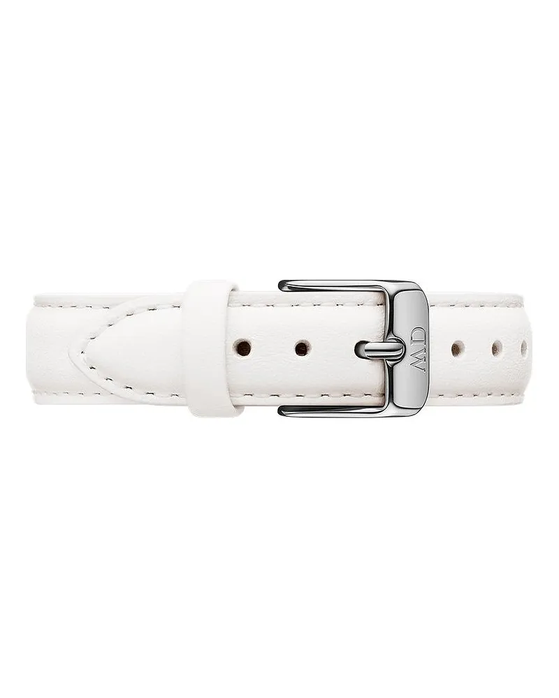 Daniel Wellington Lederband Classic Petite Weiß