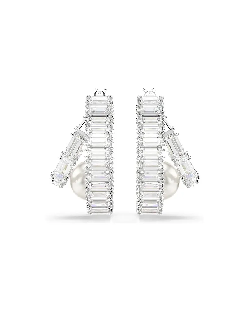Swarovski Creolen Ariana Grande Capsule Silber