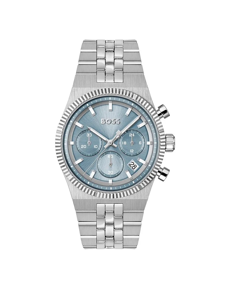 HUGO BOSS Chronograph CANDOR PRIME Silber