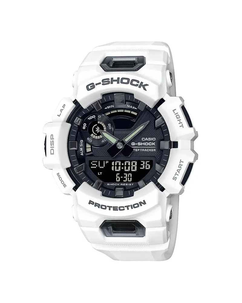 Casio Herrenuhr G-SHOCK G-SQUAD Weiß
