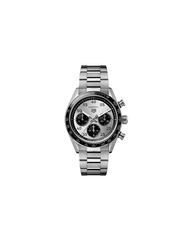 TAG Heuer Chronograph Carrera Sport Silber