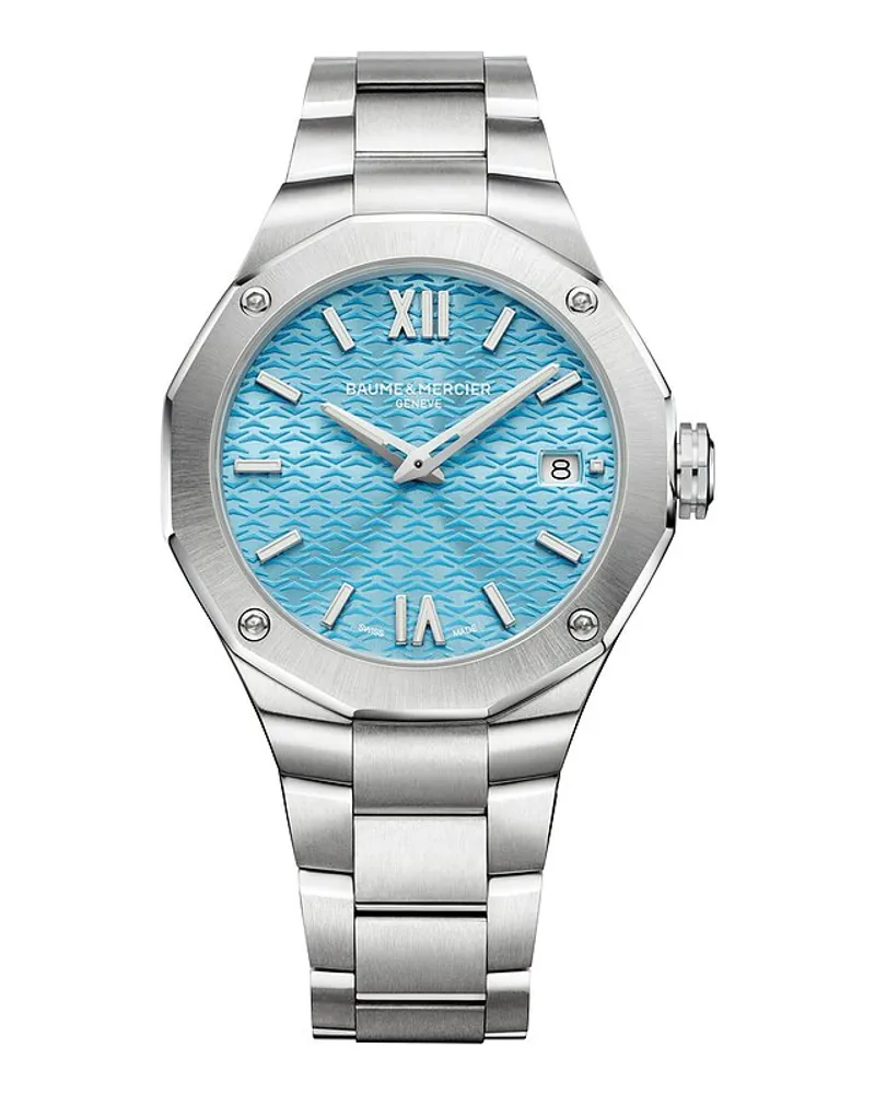 Baume & Mercier Damenuhr Riviera Silber