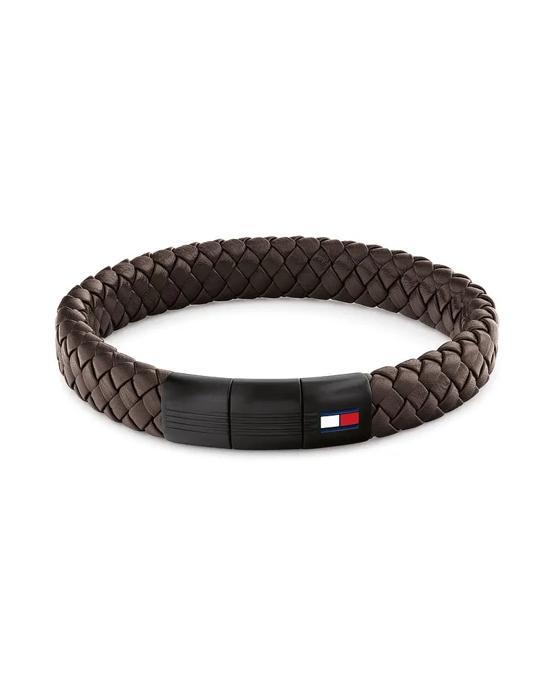 Tommy Hilfiger Armband ROUND BRAIDED BRACELET Braun