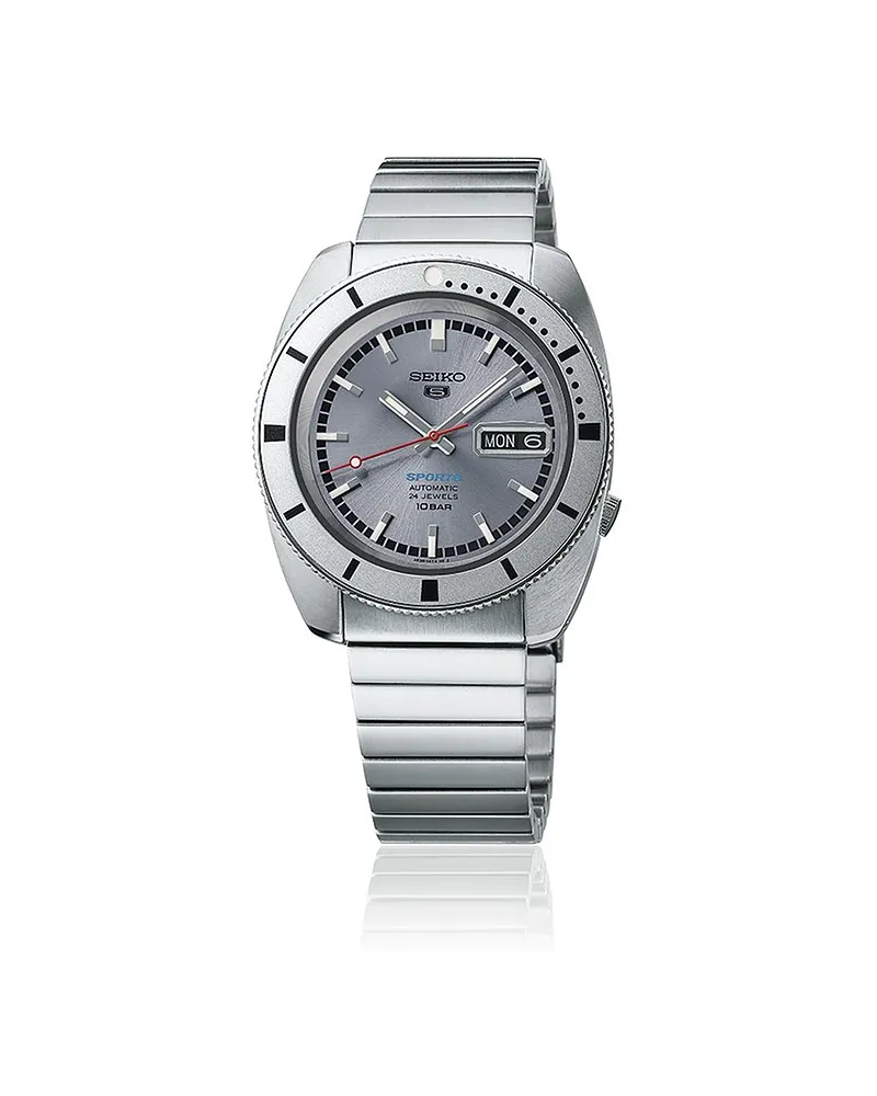 Seiko Uhren-Set inkl. Wechselarmband Seiko 5 Sports Limited Edition Silber