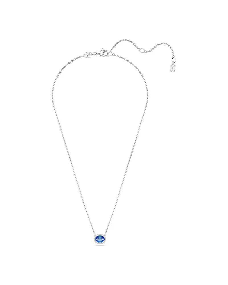 Swarovski Kette Una Blau