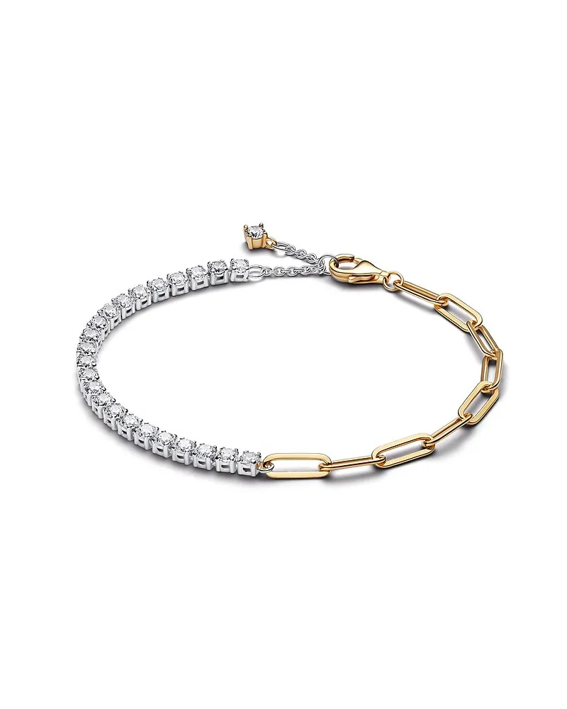 Pandora Armband Pandora Signature Bicolor