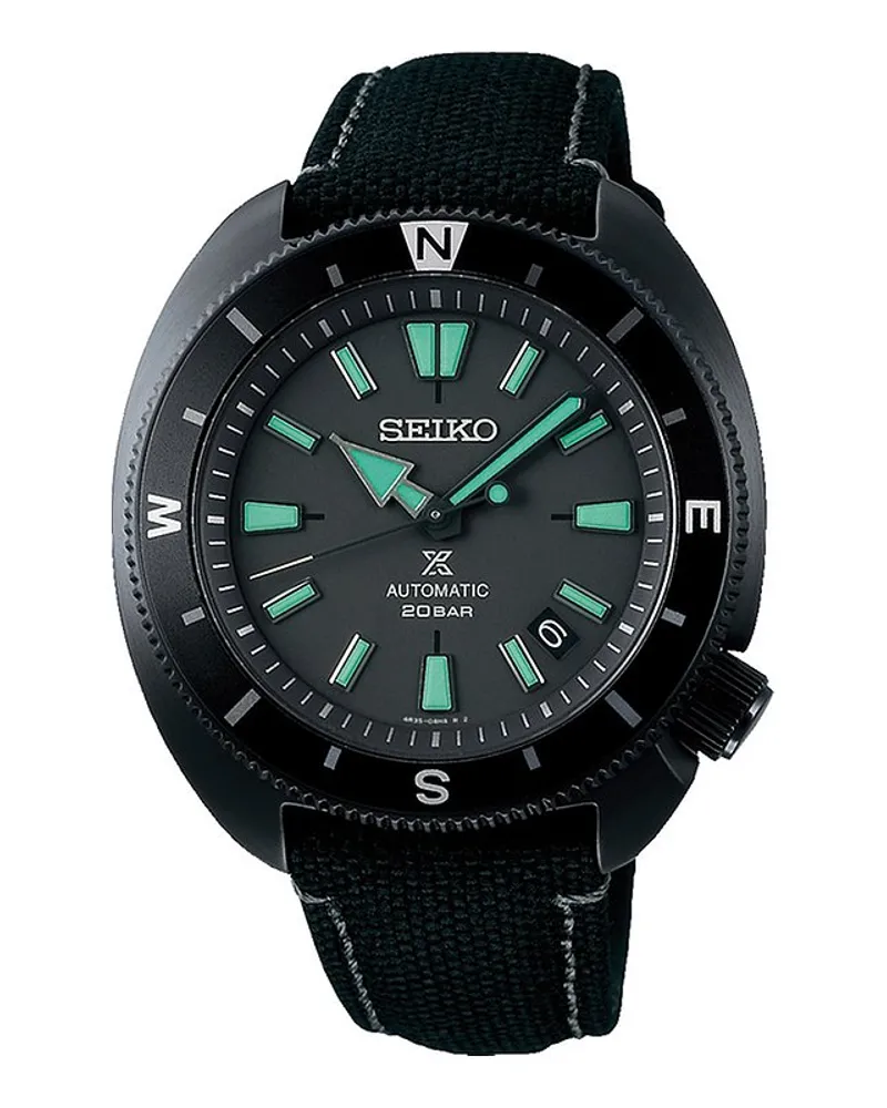 Seiko Taucheruhr SEA Schwarz