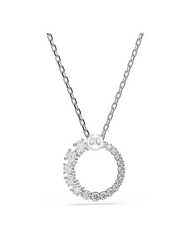 Swarovski Kette Matrix Weiß
