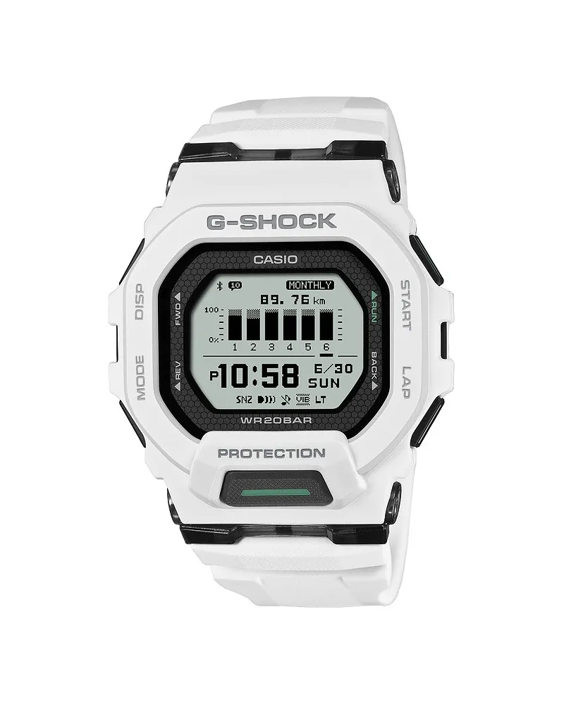 Casio Herrenuhr G-Shock G-Squad Weiß