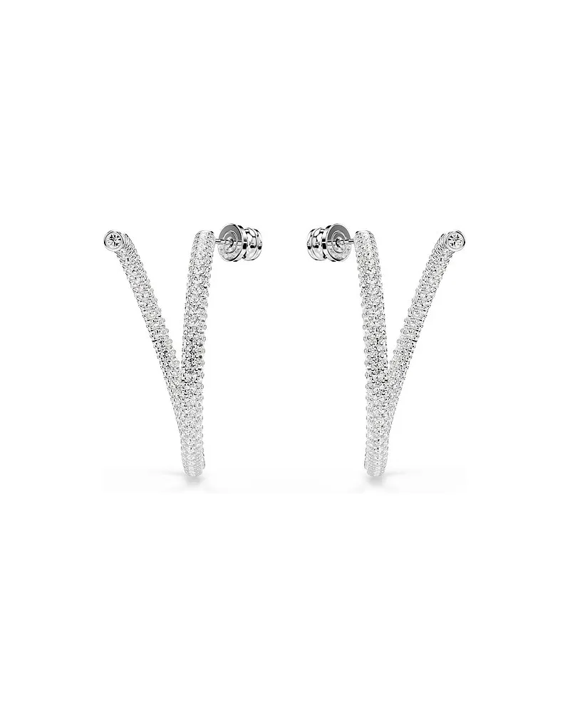 Swarovski Creolen Dextera Weiß