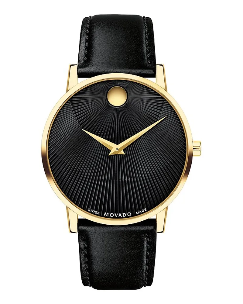 Movado Herrenuhr Museum Gold