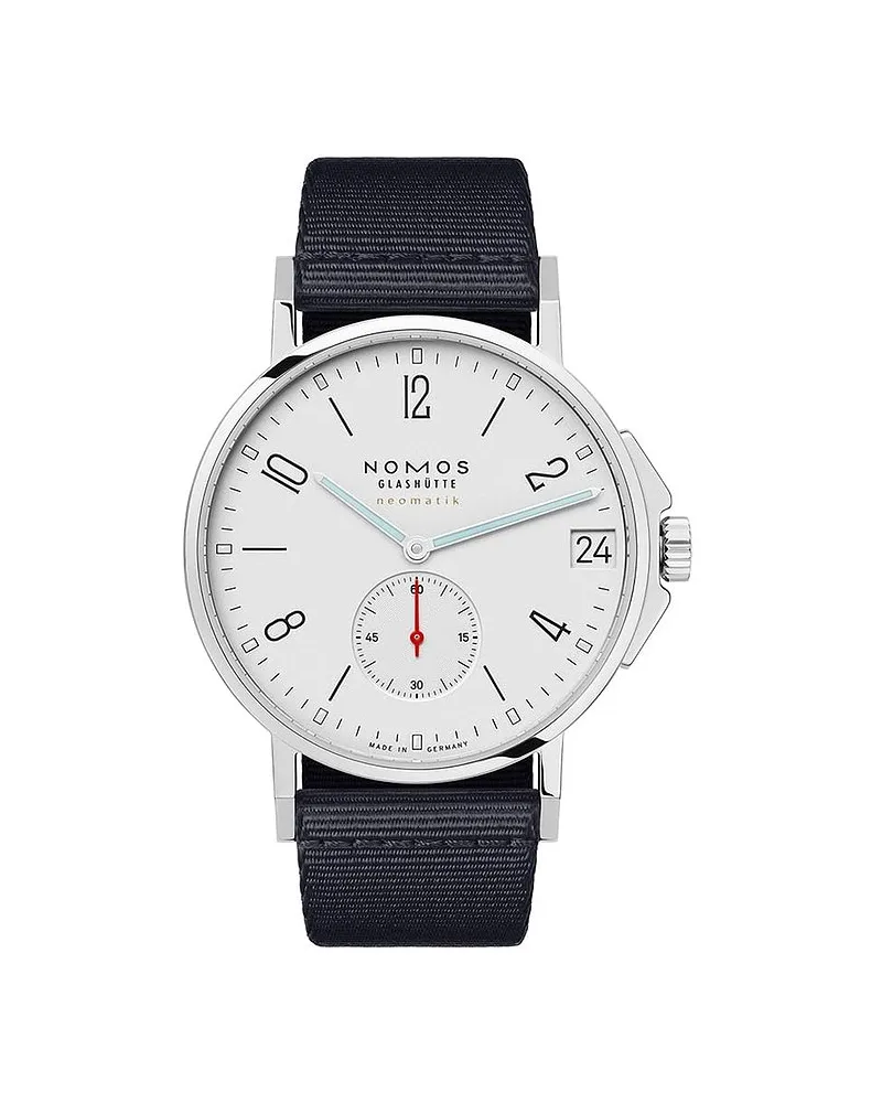 NOMOS Glashütte Unisexuhr Ahoi Silber