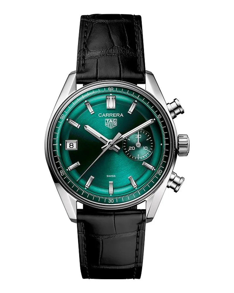 TAG Heuer Chronograph Carrera Silber