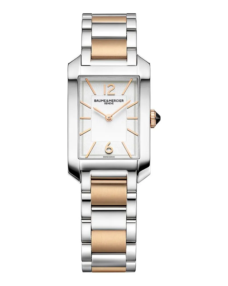 Baume & Mercier Damenuhr Hampton Silber