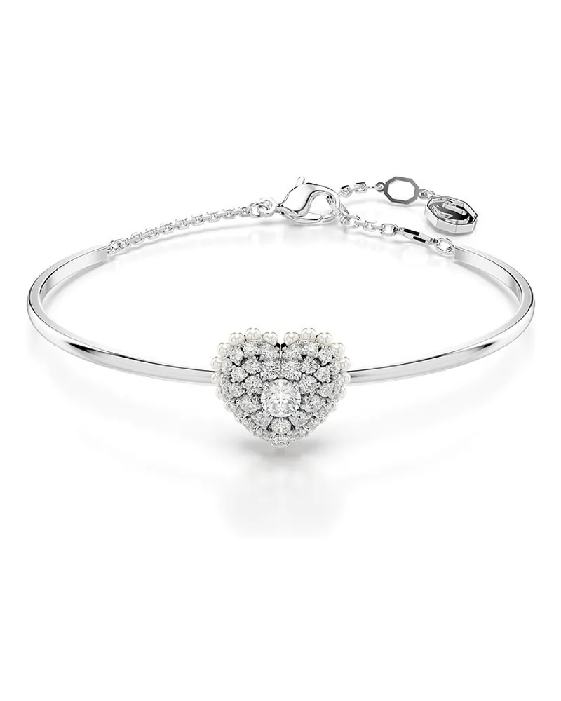 Swarovski Armreif Idyllia E Heart Silber