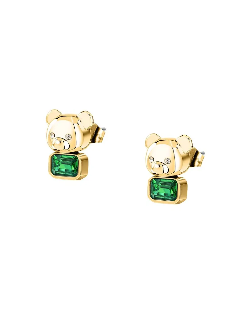 GCDS Ohrhänger Coraggio Bear Grün