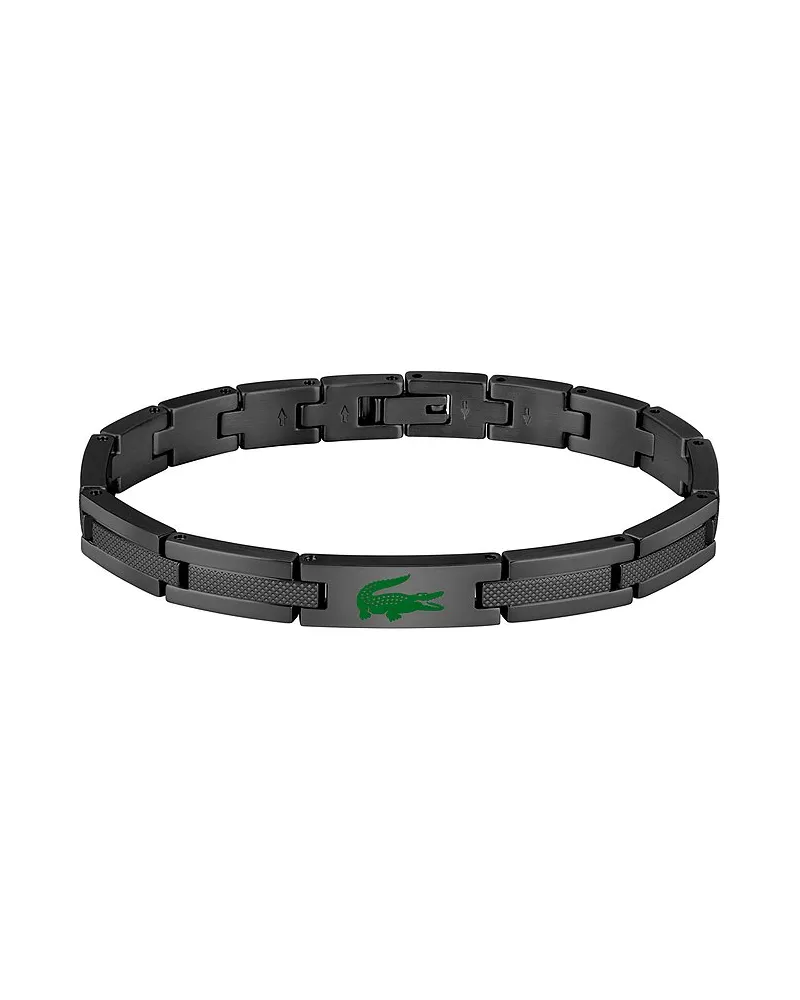 Lacoste Armband STENCIL Schwarz