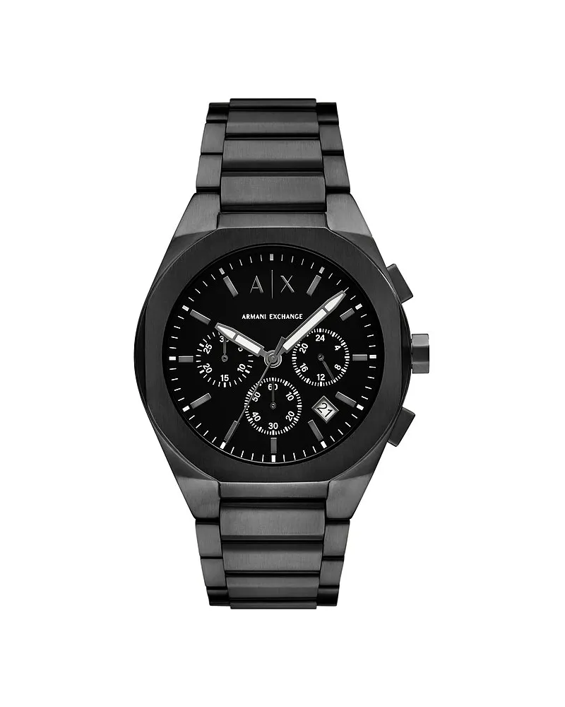 Armani Exchange Chronograph Schwarz