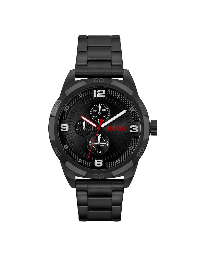 HUGO BOSS Herrenuhr Schwarz