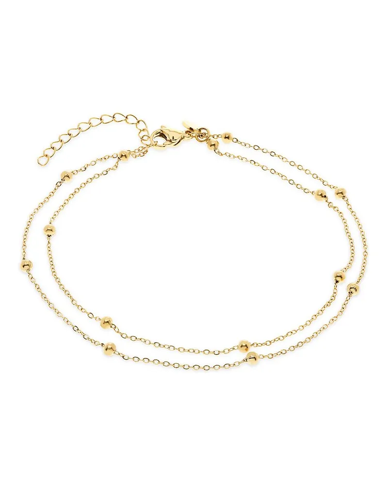 FAVS. Fußkette Gelbgold