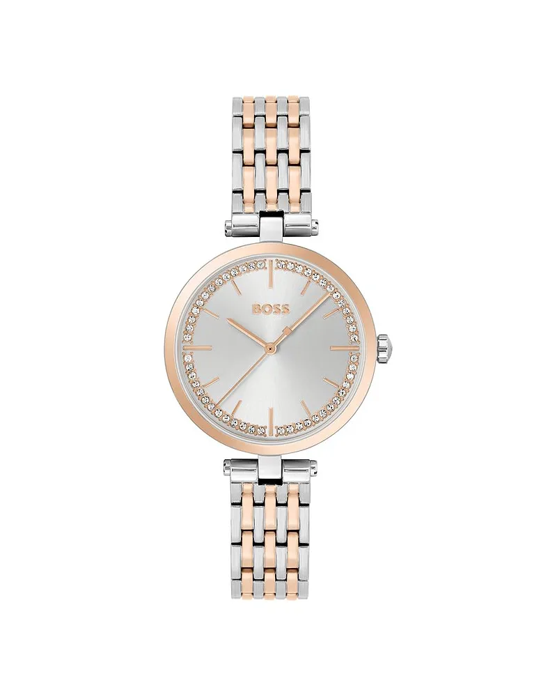 HUGO BOSS Damenuhr Bicolor