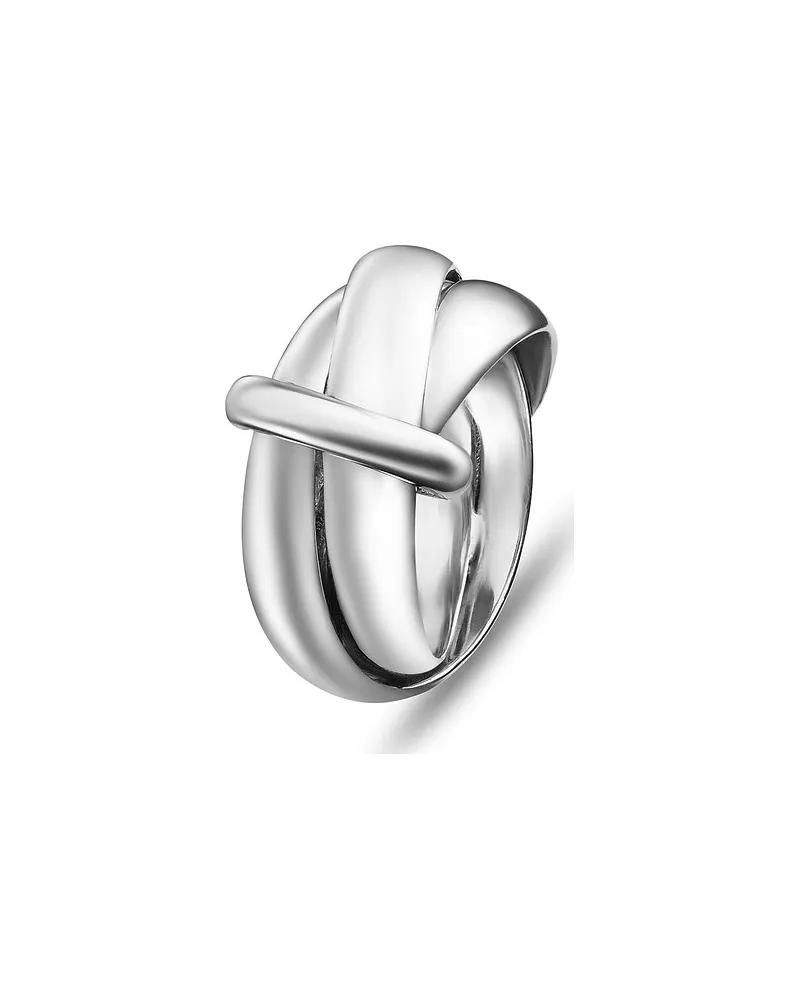 JETTE Damenring SWING 2.0 Silber