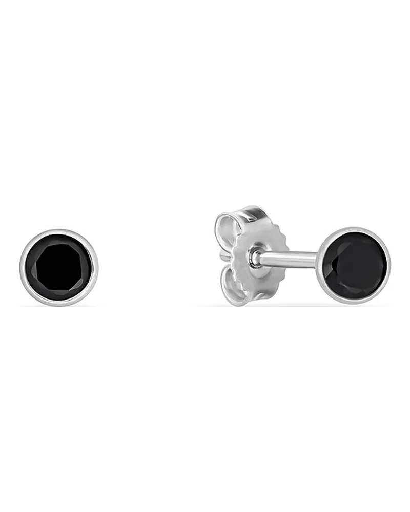 FAVS. Ohrstecker Schwarz
