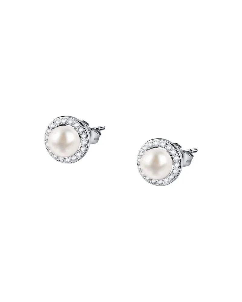 Morellato Ohrstecker PERLA Silber