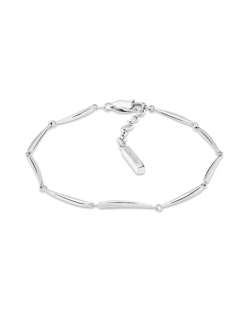 Calvin Klein Armband ELONGATED DROP LE Silber