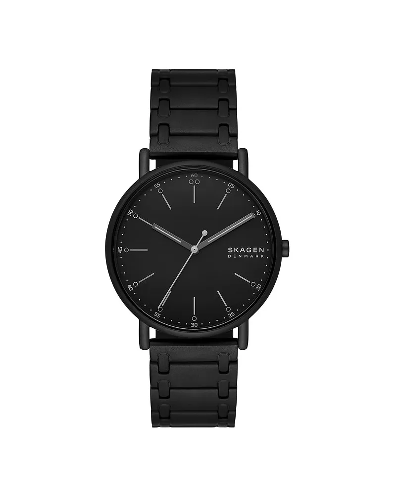 Skagen Herrenuhr SIGNATUR Schwarz
