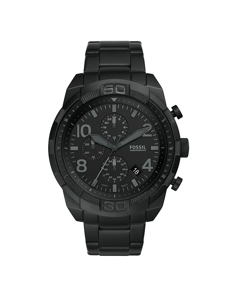Fossil Chronograph Bronson Schwarz