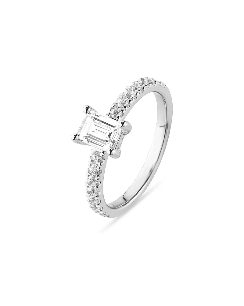 Christ Damenring Weißgold