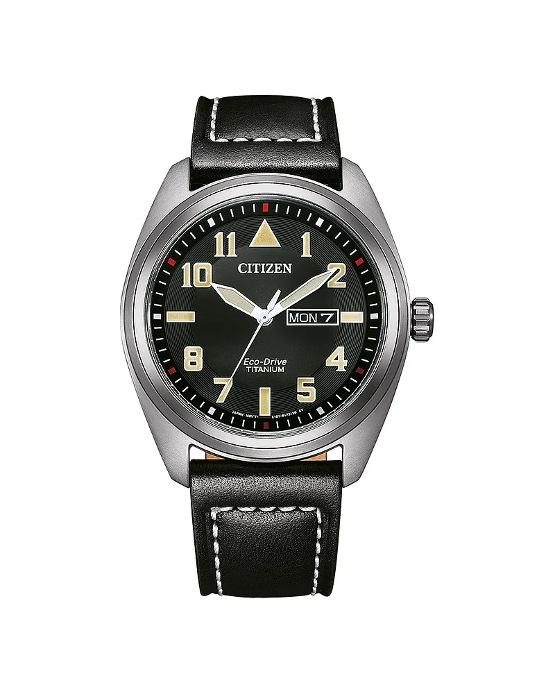Citizen Herrenuhr Super Titanium Silber
