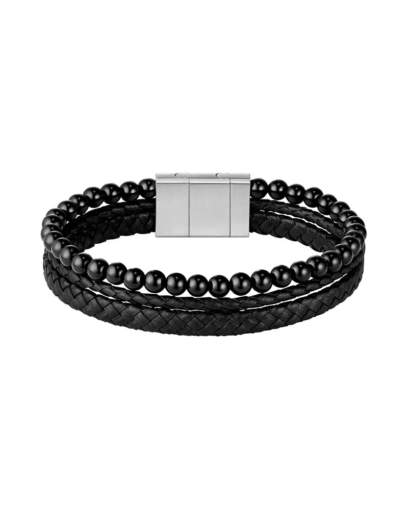 HUGO BOSS Armband SPHERE MIXED Schwarz