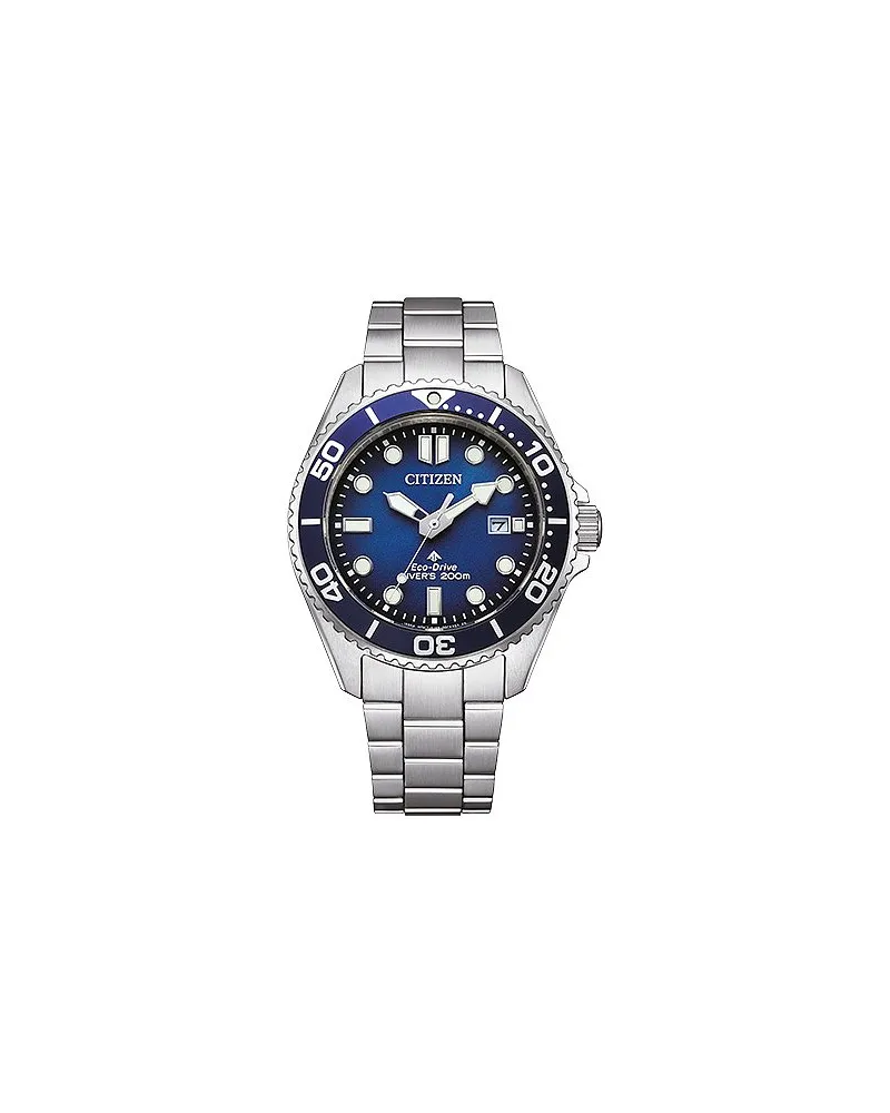 Citizen Herrenuhr Eco-Drive Silber