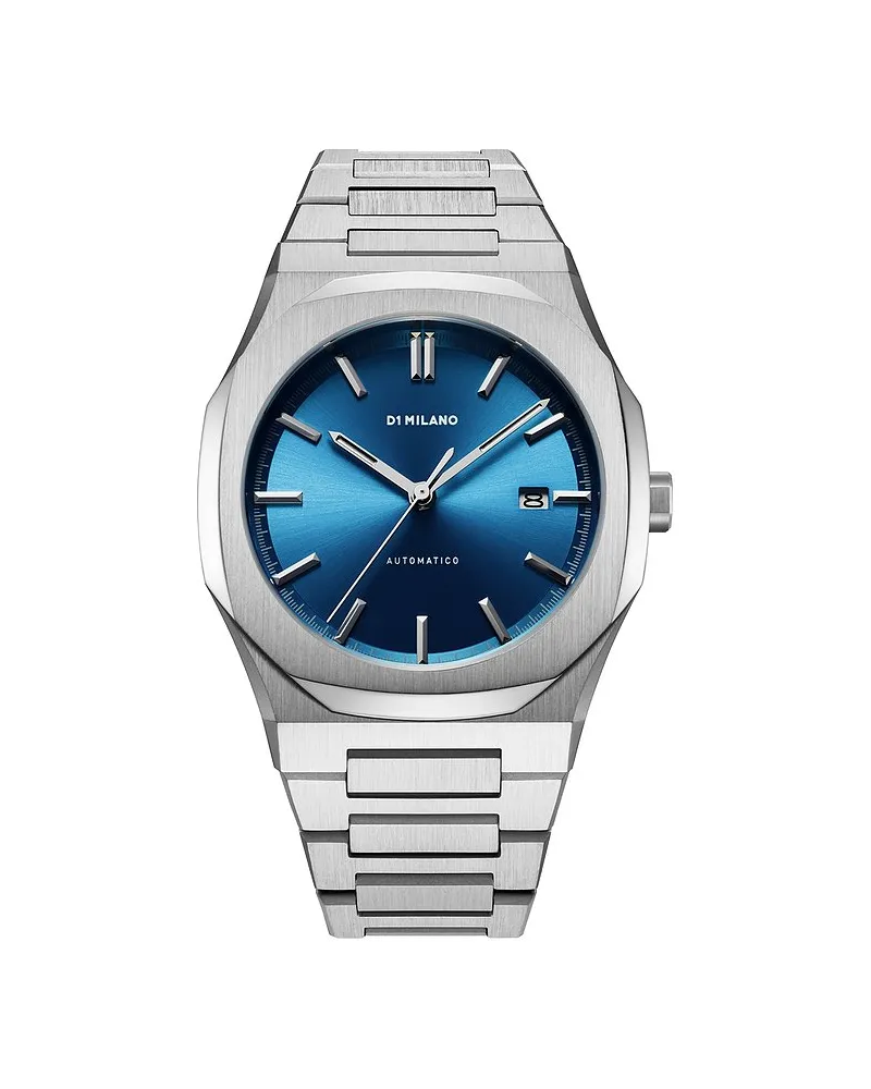 D1 Milano Herrenuhr Silber