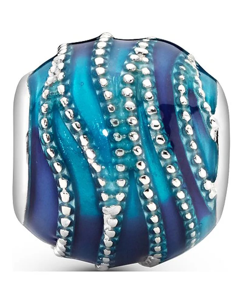 Pandora Charm Moments Blaue Welle Blau