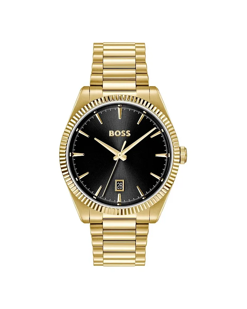 HUGO BOSS Herrenuhr CHESWICK Gold