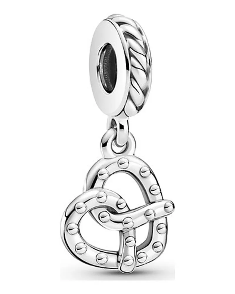 Pandora Charm Moments Brezel Silber