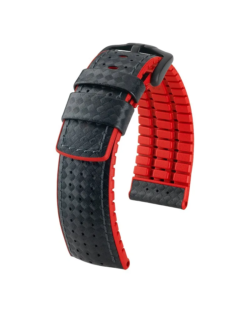 Hirsch Kautschukband Ayrton Rot