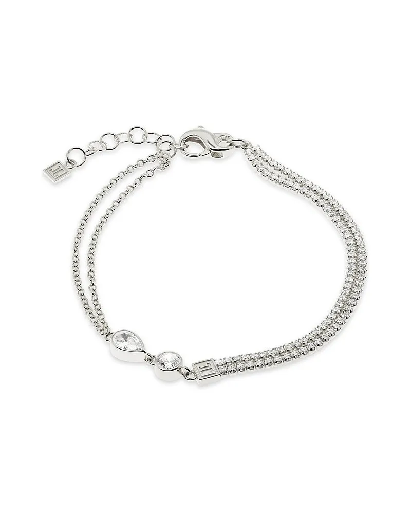 JETTE Armband CASCADE Silber