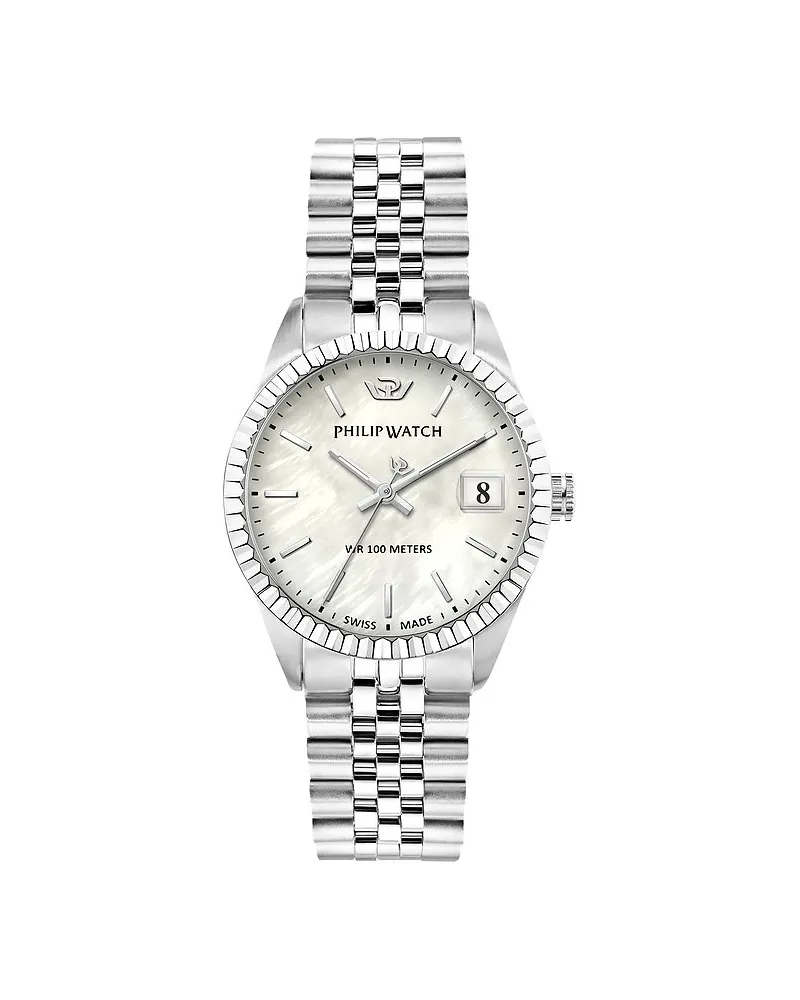 Philip Watch Damenuhr Caribe Urban Silber
