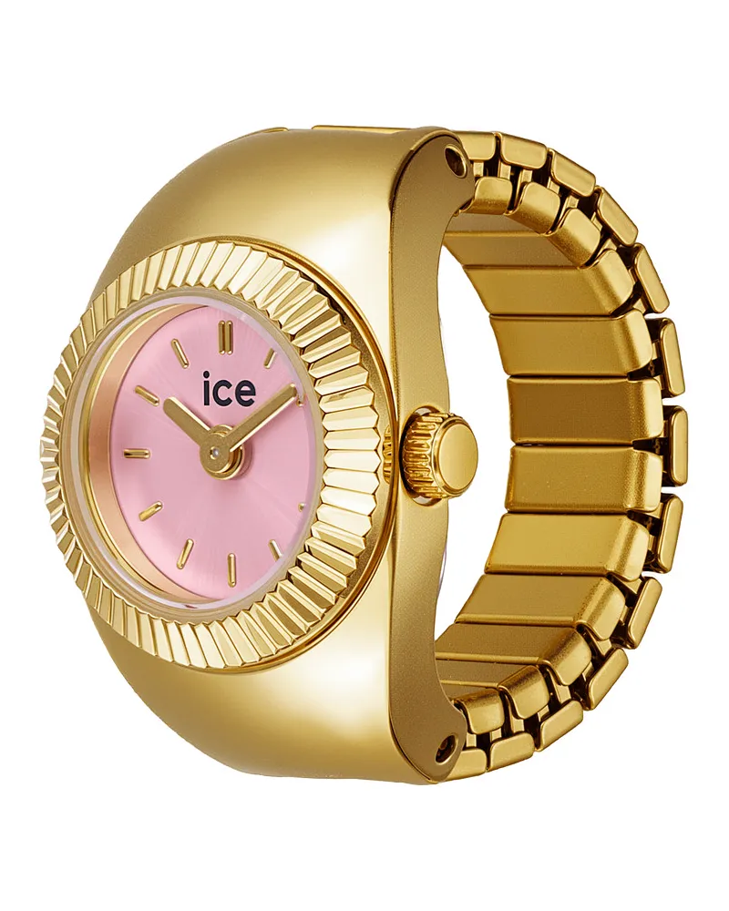 Ice Watch Damenuhr Watch Ring Gold