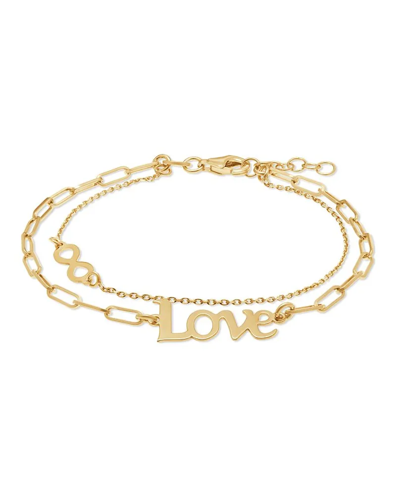 FAVS. Armband Gelbgold