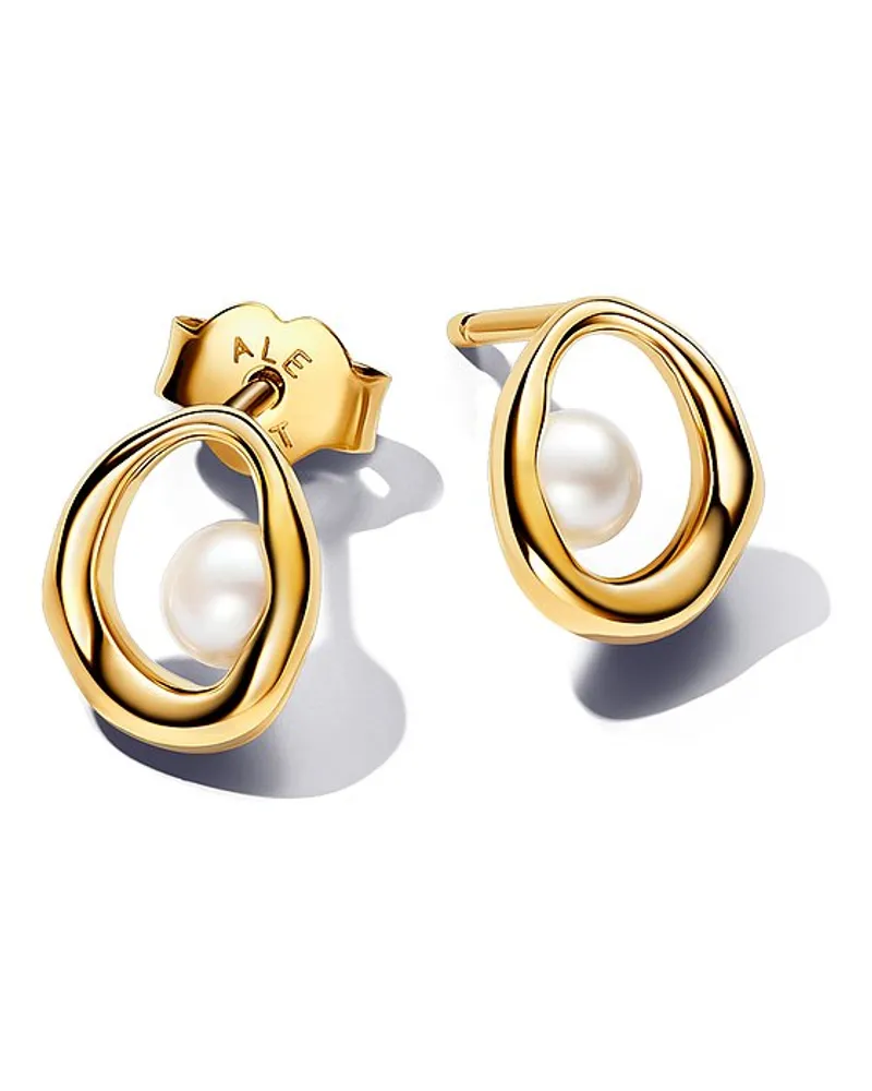 Pandora Ohrstecker Essence Gold