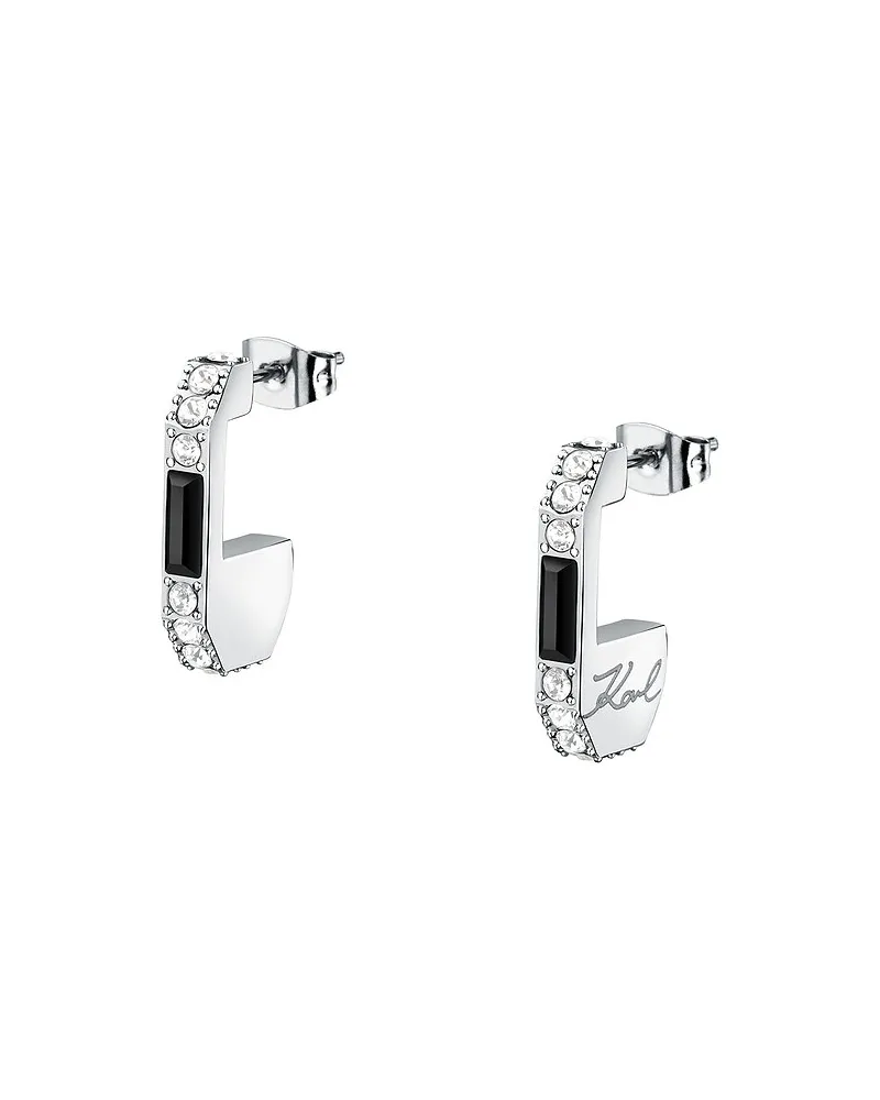 Karl Lagerfeld Creolen Silber
