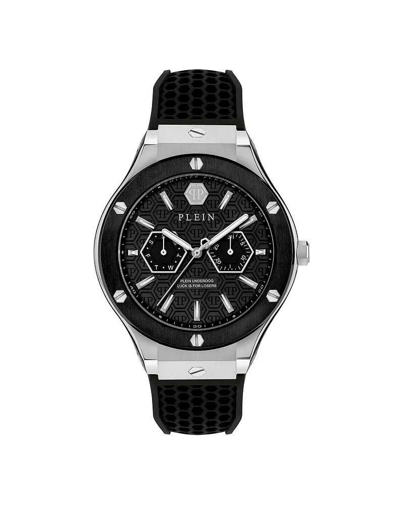 Philipp Plein Herrenuhr Hypersport Silber
