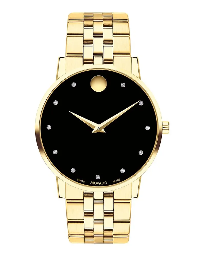 Movado Herrenuhr Museum Classic Gold